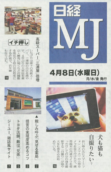 NIKKEI MJ Apr.2015 (Japan)